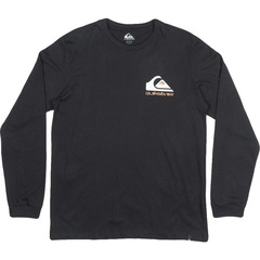 Camiseta Quiksilver Omni Logo Manga Longa - Masculina - Foto 3