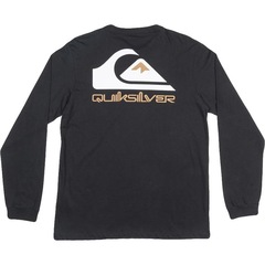 Camiseta Quiksilver Omni Logo Manga Longa - Masculina - Foto 4
