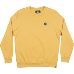 Blusão de Moletom sem Capuz Quiksilver Transfer Round - Masculino - Foto 3