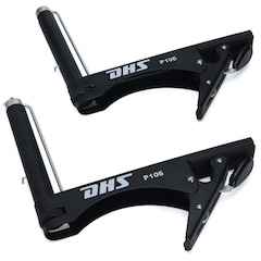 Rede de Tênis de Mesa DHS P106 com Suporte e Régua CTTA Approved Sistema Alicate - Foto 4
