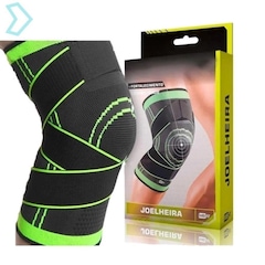 Joelheira Ortopédica Ajustável Articulada de Compressão e Proteção Patelar Tensor Joelho Fitness - Foto 2