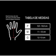 Luvas Palmar Nc Extreme Hand Grip Red Revolution Cross Training - Foto 3