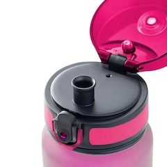 Garrafa Squeeze Gold Sports All Day Siliconada com Peneira - 1Litro - Foto 4