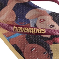 Chinelo Havaianas Slim Disney Princesas - Infantil - Foto 3