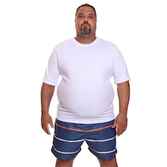 Kit de Camisas Térmica Dellas Fit Dry Fit Plus Size com Proteção Solar Uv - 3 Unidades - Masculina - Foto 5