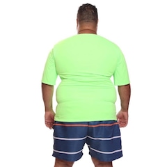 Camisa Térmica Dellas Fit Dry Fit Plus Size com Proteção Solar Uv - Masculina - Foto 2