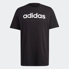 Camiseta adidas Essentials Linear Embroidered Logo - Masculina - Foto 3