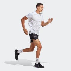 Bermuda adidas Estampado Brand Love - Masculina - Foto 6