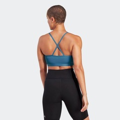 Top Fitness com Bojo adidas Suporte Leve AeroReact - Feminino - Foto 8