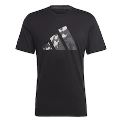 Camiseta adidas Treino Essentials Bl Log - Masculina - Foto 1