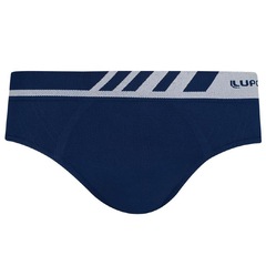 Cueca Slip Lupo Microfibra sem Costura - 3 Unidades - Adulto - Foto 4
