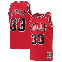 Camiseta Regata Mitchell & Ness Chicago Bulls Retro #33 Pippen - Masculina - Foto 1