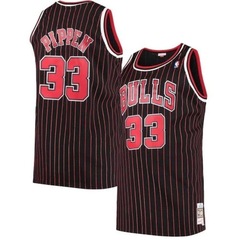 Camiseta Regata Mitchell & Ness Chicago Bulls Retro #33 Pippen Classic Listr - Masculina - Foto 1