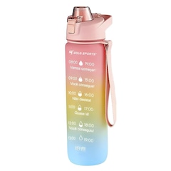 Garrafa Gold Sports Timer Mark - 1 Litro com Cartela de Adesivos - Foto 3