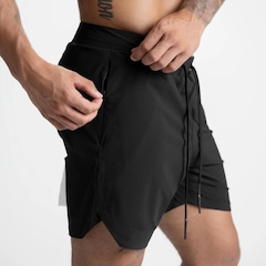 Shorts Hupana Fitness Bolso Trazeiro Porta Celular - Masculino - Foto 2