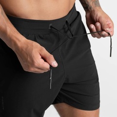 Shorts Hupana Fitness Bolso Trazeiro Porta Celular - Masculino - Foto 3