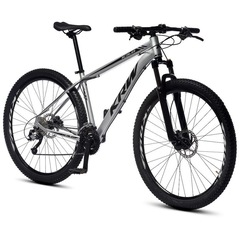 Bicicleta Aro 29 KRW Alumínio 24v Câmbio Shimano Altus Freio Hidráulico e Suspensão Trava Ombro S36 - Foto 2