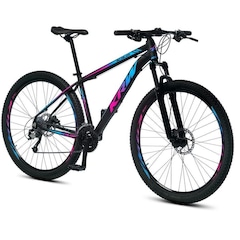 Bicicleta Aro 29 KRW S36 Alumínio - Freio Hidráulico - Câmbio Shimano - 24 Velocidades - Unissex - Foto 2