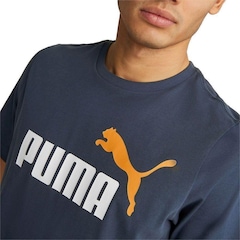 Camiseta Puma Ess+ 2 Logo - Masculina - Foto 7