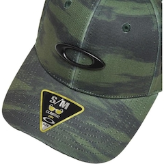 Boné Aba Curva Oakley Tincan Cap Brush Tiger Camo - Fechado - Adulto - Foto 3