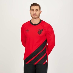 Camisa do Athlético Paranaense Manga Longa I 2023 Umbro - Masculina - Foto 2