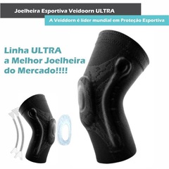 Joelheira de Compressão Veiddorn 3D Anel de Silicone - Adulto - Foto 9