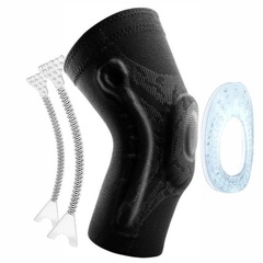 Joelheira de Compressão Veiddorn 3D Anel de Silicone - Adulto - Foto 10