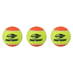 Kit Raquete Beach Tennis Wilson Tryumph 44 Furos + 3 Bolas ITF + Overgrip Mormaii Premium - Adulto - Foto 4