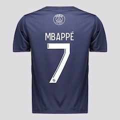 Camisa PSG Chalk 7 Mbappe Futfanatics - Infantil - Foto 2