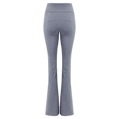Calça Flare Vekyo Fitness Bailarina Suplex - Feminina - Foto 2