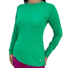 Camiseta Lupo Repelente Uv Manga Longa - Feminina - Foto 2