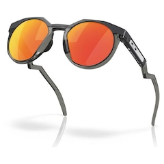 Óculos de Sol Oakley Unissex Hstn Matte Carbon Prizm Bio Matter - Foto 3