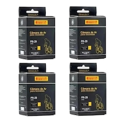 Kit Câmara de Ar 29 x 1.75/2.35 Pirelli MTB Bico Fino 48 mm - 4 unidades - Foto 1