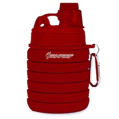 Garrafa Gold Sports Silicone Walk Retrátil Dobrável Portátil - 500ml - Foto 3