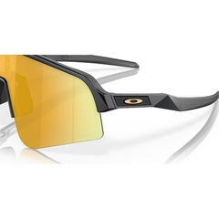 Óculos de Sol Unissex Oakley Sutro Lite Sweep Matte Carbon Prizm 24K - Foto 2