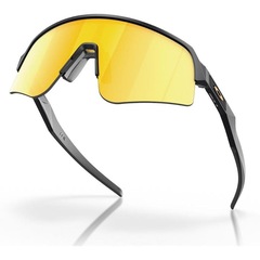 Óculos de Sol Unissex Oakley Sutro Lite Sweep Matte Carbon Prizm 24K - Foto 3