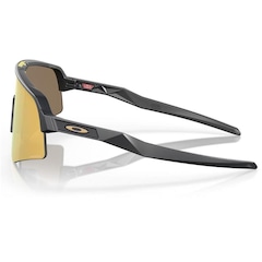 Óculos de Sol Unissex Oakley Sutro Lite Sweep Matte Carbon Prizm 24K - Foto 4