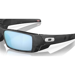 Óculos de Sol Unissex Oakley Gascan Matte Black Camuflado Polarizado - Foto 2