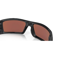 Óculos de Sol Unissex Oakley Gascan Matte Black Camuflado Polarizado - Foto 4