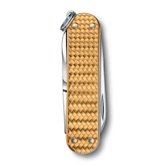 Canivete de Camping Victorinox Classic Precious Alox Brass Gold - Foto 3