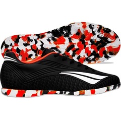 Kit Chuteira de Futsal Penalty Fúria + Meias - Adulto - Foto 7