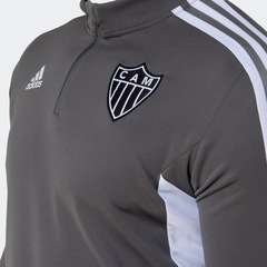 Jaqueta de Moletom do Atlético Mineiro adidas Treino Atletas - Masculina - Foto 3