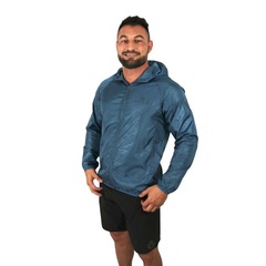 Jaqueta Corta Vento com Capuz Arthafit Básica Impermeável - Masculina - Foto 1