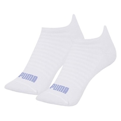 Kit de Meias Sapatilha Puma Esportiva - 2 Pares - Feminina - Foto 2