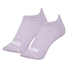 Kit de Meias Sapatilha Puma Esportiva - 2 Pares - Feminina - Foto 3