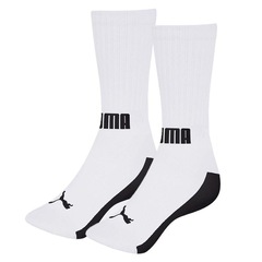 Kit de Meias Cano Longo Puma Esportiva - 2 Pares - Masculina - Foto 2