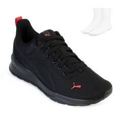 Kit Tênis Puma Anzarun Lite + Meia PM23-37112 - Masculino - Foto 1