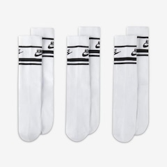 Kit de Meias Nike Sportswear Everyday Essential - 3 Pares - Adulto - Foto 2