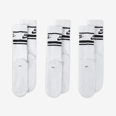 Kit de Meias Nike Sportswear Everyday Essential - 3 Pares - Adulto - Foto 3
