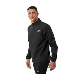 Jaqueta Corta Vento sem Capuz New Balance Windbreak - Masculina - Foto 2